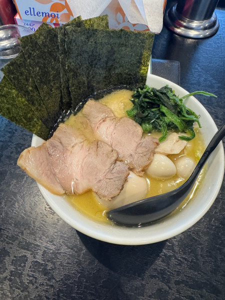 「特製西輝屋ラーメン塩」@ラーメン西輝家 長後店の写真