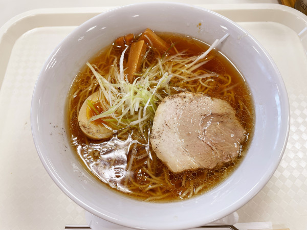 「醤油ラーメン」@豚嘻嘻 上河内SA（下り）店の写真