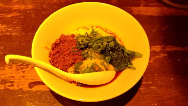 「成都式汁なし担担麺_930円」@六坊担担面の写真