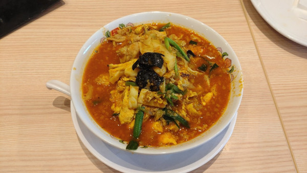 「豚辛ラーメン "手作り"カレー醤味」@餃子の王将 イオン鎌ヶ谷店の写真