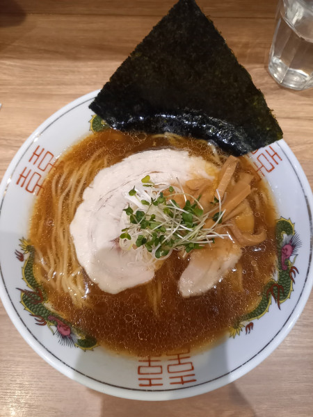 「中華そば(醤油)￥1000＋和え玉￥200」@麺庵 利休の写真