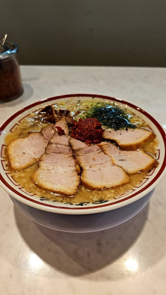 「山形辛味噌ラーメン(大盛り)こってり」@中華そば専門 田中そば店 大宮別所店の写真