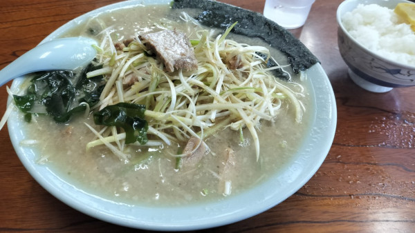 「ネギラーメン1000円」@ラーメンショップ 津久井店の写真