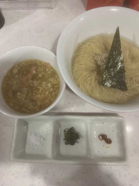 「限定 昆布水醤油つけ麺」@ラーメン星印の写真