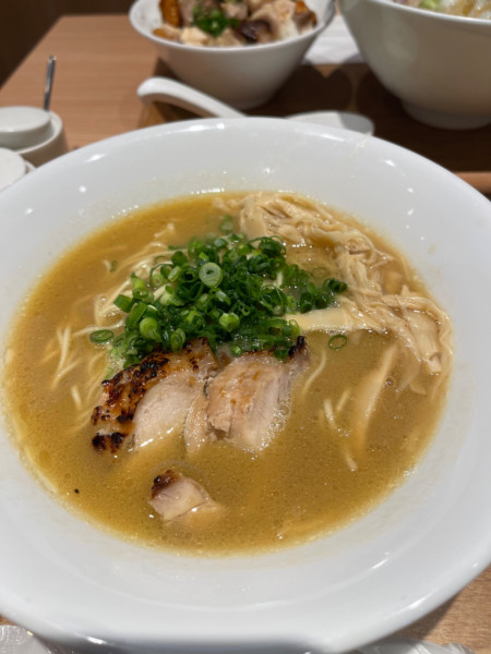 「鶏ポタ濃厚」@鶏ポタラーメン THANK 大門店の写真