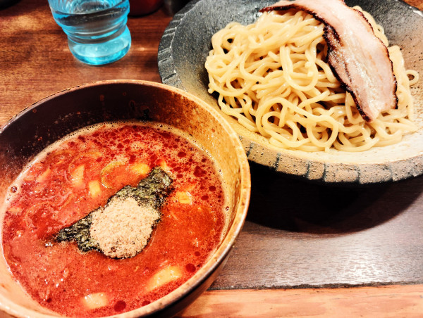 「辛口つけ麺」@つけ麺屋 ひまわりの写真