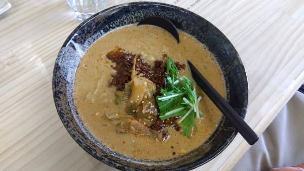 「香酢たんたんめん　胡麻多め」@麺処 ごまやの写真