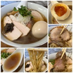 特製白黒トリュフMIX醤油そば1450円