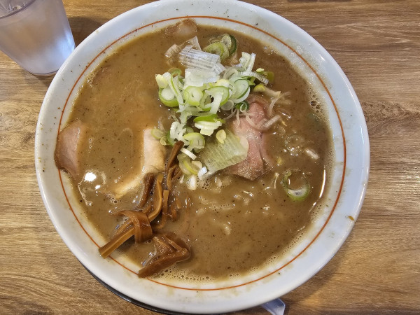 「濃厚煮干し　900円」@中華そば 文四郎 浪岡店の写真