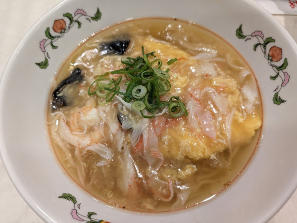 「極王天津麺743円」@餃子の王将 宇都宮インターパークビレッジ店の写真