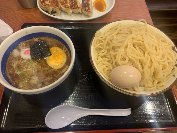 「味玉　元祖もりそば」@松戸富田麺旦の写真