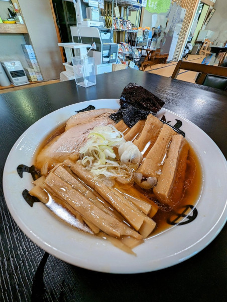 「メンマ中華そば　こってり」@中華そば処 琴平荘の写真