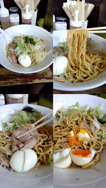 「『油そば+ダブル+半チャーシュー(¥800+100+150)」@こしょうやの写真