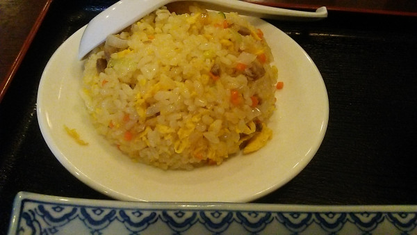 「焼き餃子＋半チャーハンセット 880円」@合楽園の写真