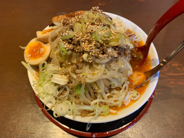 「辛味噌らーめんミンチTP」@麺屋 龍丸の写真