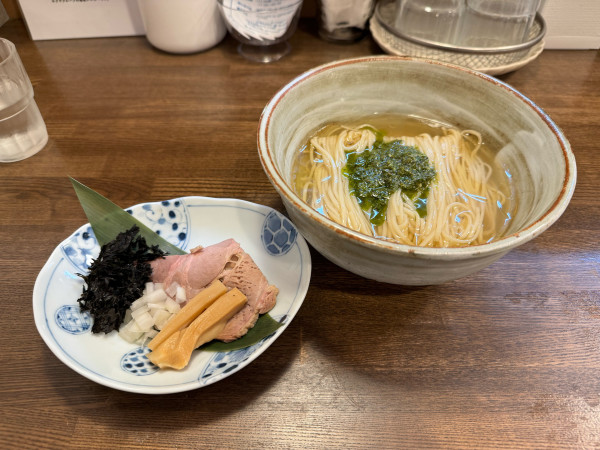 「【限定】冷た〜い和風潮SOBA」@㐂九八～エキチカ～の写真