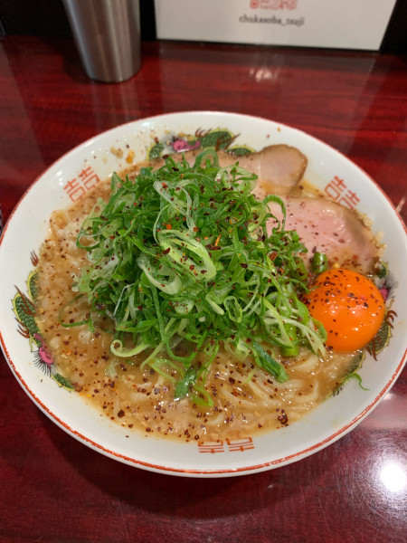 「限定バッチバチ味噌＋ネギトッピング」@中華そば 辻の写真