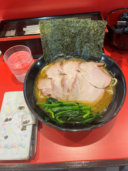 「チャーシュー麺並、硬め濃いめ」@横浜家系ラーメン 駒岡家の写真