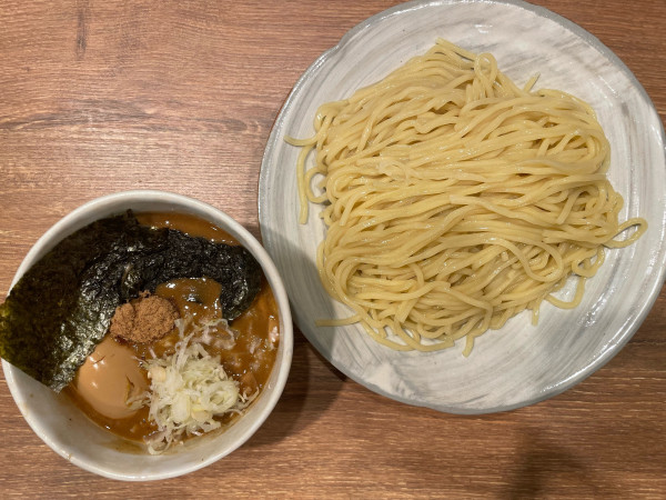 「得製つけめん 大盛」@風雲児 吉祥寺店の写真