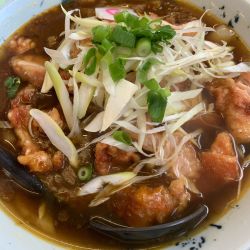 鶏カツカレーラーメン