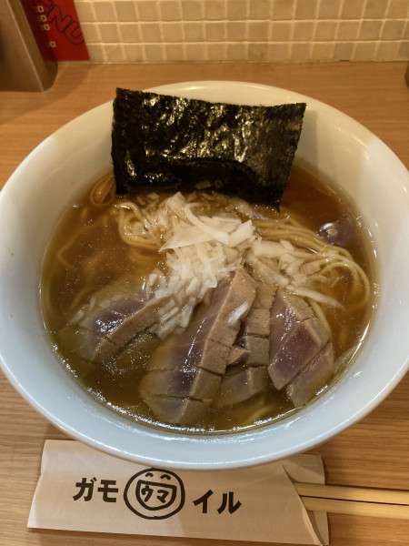 「本まぐろ出汁らーめん¥1,200」@RAMEN ガモウスマイルの写真