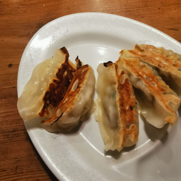 「餃子」@旭川味噌ラーメン ばんから 池袋西口店の写真