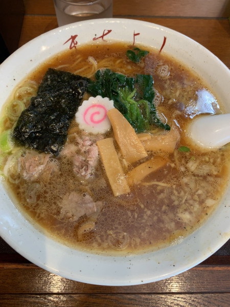 「中華そば(麺大盛)」@中華そば政好の写真