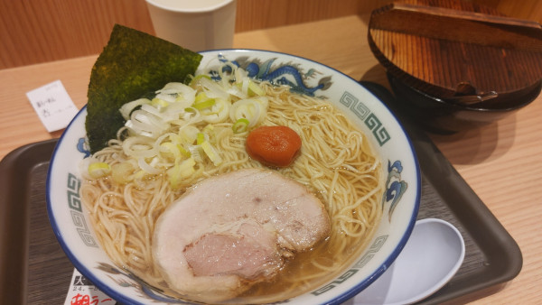 「朝らーめん 大盛 ￥640」@舎鈴 アトレ川崎店の写真