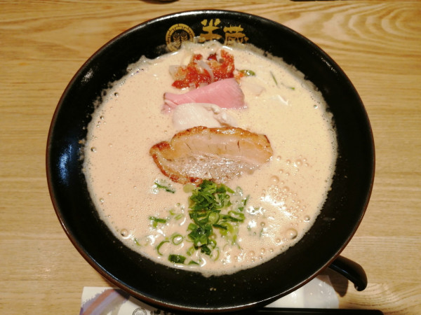 「伊勢海老の味噌らぁめん」@中華そば 半蔵製麺の写真