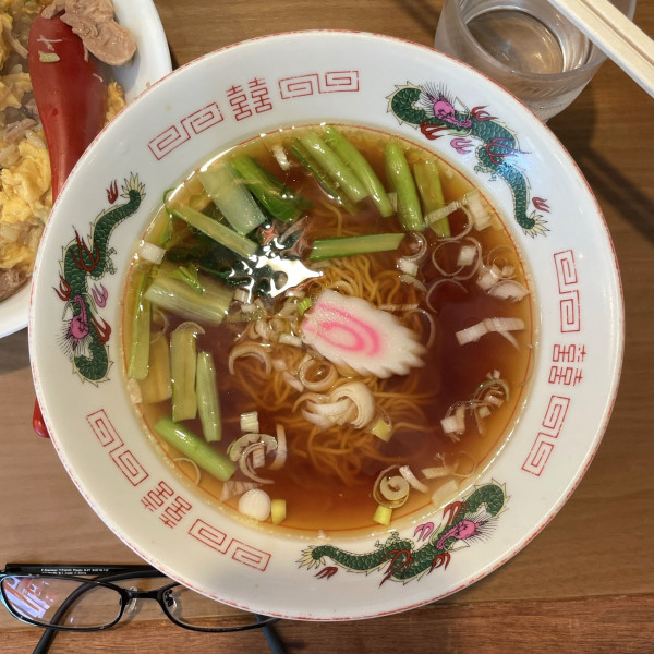 「おともラーメン」@ラーメン処 よなかそばの写真
