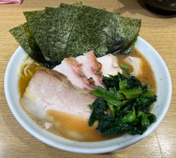 「大久保肉SP、瓶ビール」@横浜家系ラーメン 蓮の写真