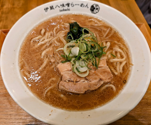 「香がし味噌ラーメン1100円」@伊蔵八味噌らーめんの写真