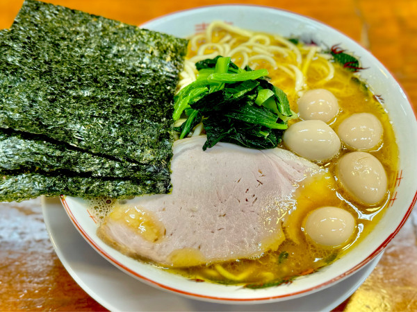 「ばんだい流家系らぁ麺850円」@会津ばんだいらーめん 伊勢崎店の写真