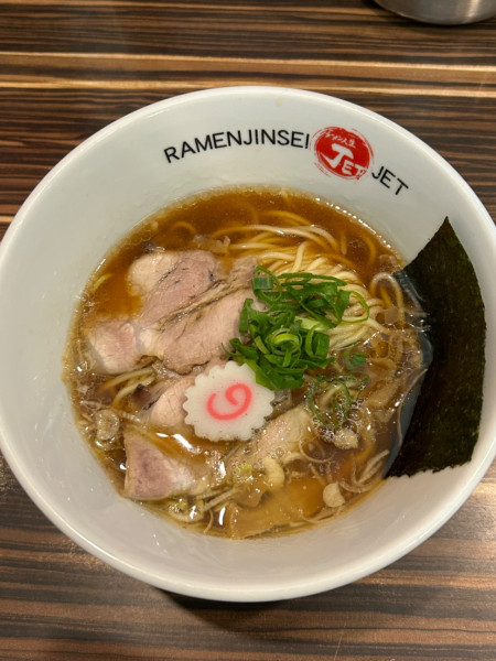 「醤油ラーメン」@ラーメン人生 JET 福島本店の写真