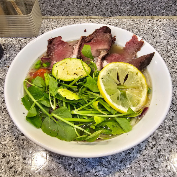 「蝦夷鹿のジビエそば」@麺屋 有希の写真