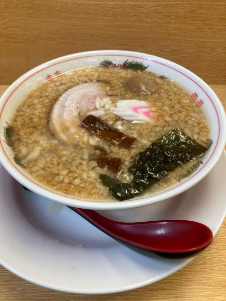 「コテコテ味玉」@らーめん餃子300の写真