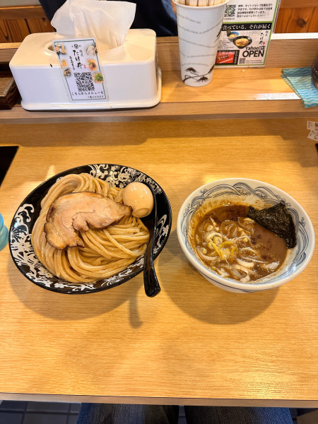 「味玉つけ麺」@麺屋 たけ井 本店の写真