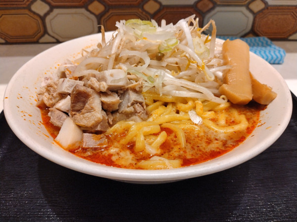 「あえめん」@味噌麺処 花道庵 東京ラーメンストリート店の写真