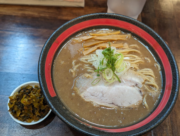 「とんこつらーめん」@らーめん志高の写真