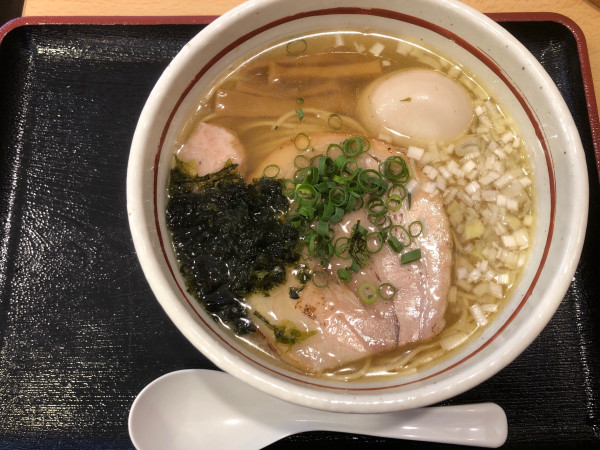 「味玉塩ラーメン」@自家製麺まつおの写真