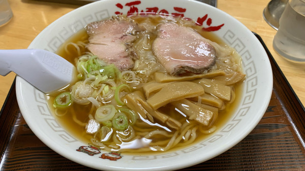 「ふわとろワンタンメン」@三日月軒 東中の口店の写真