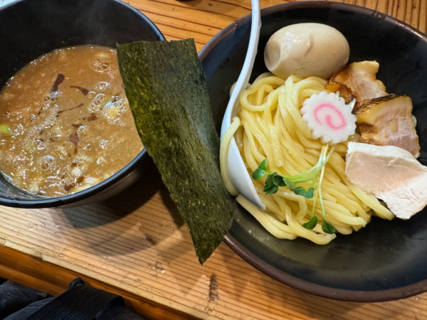 「特製つけ麺　並」@銀座 朧月の写真