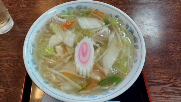 「チャンポン 700円」@そば処 大むら 東伊興町店の写真