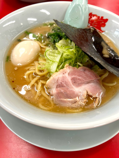 「醤油ラーメン」@ラーメン山岡家 土浦店の写真