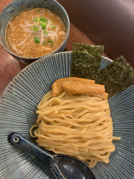 「にんにくつけ麺(並)」@つけ麺 一合 亀戸店の写真