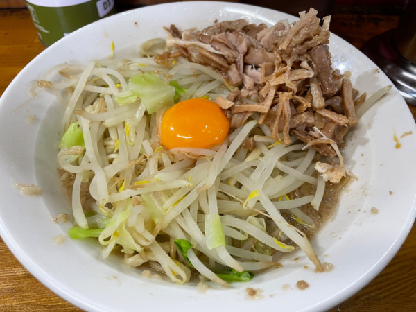 「☆油そば(汁なし)☆」@ラーメン髭の写真