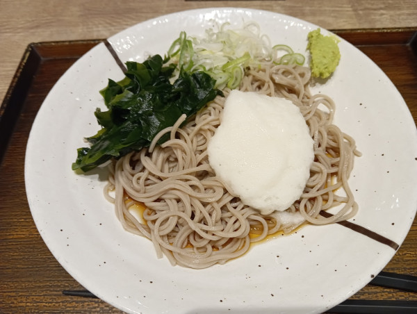 「とろろそば(¥500)」@しぶそば 溝の口店の写真