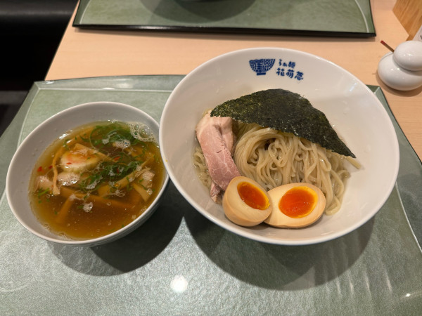 「【限定】昆布水つけそば（塩）」@らぁ麺 花萌葱の写真