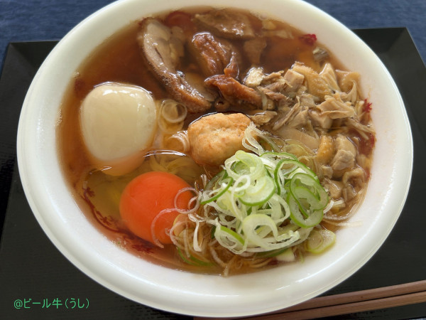 「親鶏醤油らぁ〜めん全部載せ(1050円)」@親鳥中華田中軒の写真