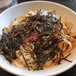 明太マヨネーズ油そば